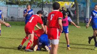 Toa Samoa VS Tonga U11s Mountford Park2023  Toa Win🇼🇸 [upl. by Aihsetan]