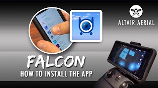 Altair Falcon AHP  How to Connect the App to the Drone amp Your Phone [upl. by Ettereve877]