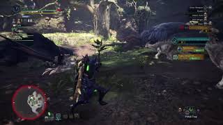 Monster Hunter World Iceborne  Turf War Fulgur Anjanath Vs Nargacuga [upl. by Rehtnug]