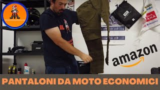 PANTALONI DA MOTO ECONOMICI [upl. by Aynotak]