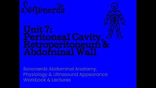 Peritoneal Cavity Retroperitoneum amp Abdominal Wall  Normal Abdominal Ultrasound with Sononerds [upl. by Buffo758]