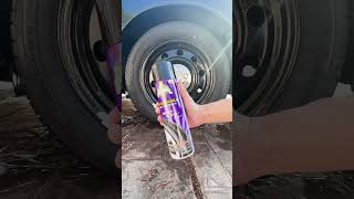 BEST TIRE SHINE ON THE MARKET🤯🛞 automobile ford car detailing crownvic tires walmart [upl. by Akimehs]