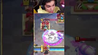 LA GRAN JUGADA NIVEL ROCKSTAR 🤣 clashroyale shorts clashroyaleshorts [upl. by Fenn185]