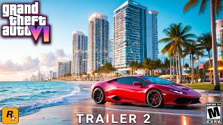 Grand Theft Auto VI  Official Trailer 2 GTA 6 New Photorealistic Open World [upl. by Helyn200]