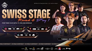 🔴LIVE  MLBB M6 World Championship  Swiss Stage Round 4 Day 1 [upl. by Mmada]