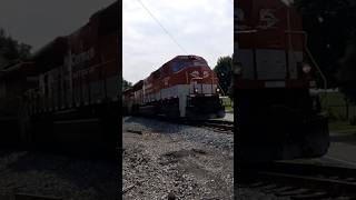 NS 54K with RJ Corman at Cresson PA crossing [upl. by Bunns]