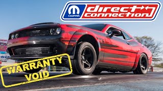 DODGE DIRECT CONNECTION STAGE KITS WILL VOID YOUR WARRANTY [upl. by Ardnaskela]