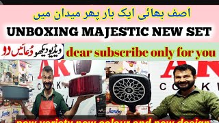 unboxing majestic new set November sale new cookware sale imported cookware [upl. by Auqeenwahs173]