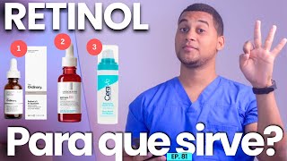 RETINOL PARA QUE SIRVE  3 COSAS [upl. by Osmen]