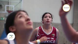 Basquetbol  Nacionales CONADE 2024  Ciudad de México vs Puebla Femenil [upl. by Terces]