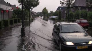 Noodweer Nistelrode 10072010 [upl. by Adnilemre]