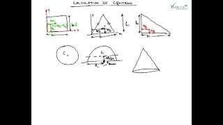 Calculation of Centroid Procedure to find Centroid of Composite Areas and Lines [upl. by Kristi374]