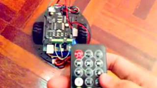 IR Remote Control Mobile Robot [upl. by Necyla]