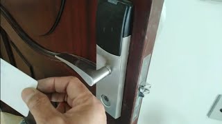 How to remove amp disassemble Vingcard magnetic door lock [upl. by Anerev]