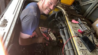 1983 VW T3 Vanagon Part 9 Engine back in Will it run [upl. by Rai160]