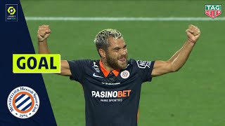 Goal Téji SAVANIER 59 MONTPELLIER HÉRAULT SC MONTPELLIER HÉRAULT SCOLYMPIQUE LYONNAIS 212021 [upl. by Einnor]