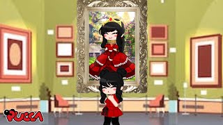 Museum Painting  Trend  Pucca  Princess AU  Garucca  Gacha Club [upl. by Sheply]