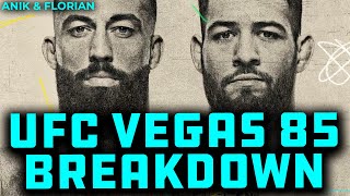 UFC Vegas 85 Breakdown with Jon Anik Kenny Florian amp Brian Petrie  Dolidze vs Imavov  UFC Bets [upl. by Minton]