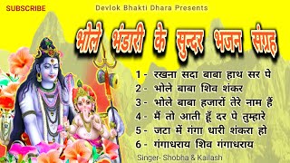 Non Stop शिव भजन  Non Stop Bhajans  Sawan Special Bhajan  New Shiv Ji Bhajan  Devlok [upl. by Ehudd]