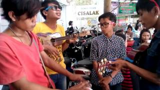 REBUTAN LANANG  PENGAMEN JALANAN  Pasar Jatibarang [upl. by Cutcliffe]