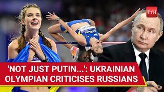 Olympics 2024 Ukrainian Gold Medalist Rips Russian Athletes  Never Spoke Against Russias War [upl. by Ocirred160]