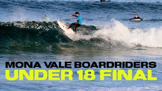 Mona Vale Boardriders  Under 18 Division Final  8th September 2024 4K [upl. by Nanerb240]