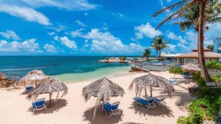 🏖️ Ocean Point Beach  Beaches in Antigua and Barbuda [upl. by Kihtrak]