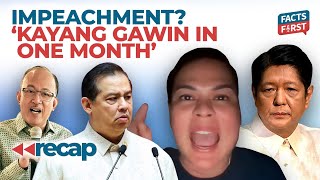 Sara Duterte impeachment kaya in one month   Llamas [upl. by Thin]