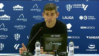 Rueda de prensa SD Huesca vs Real Valladolid CF [upl. by Yann]