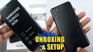 Samsung Galaxy A03s Unboxing amp Setup [upl. by Brooking783]