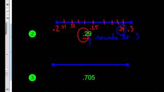 Place Value  Rounding Decimals 5NBT4 [upl. by Enairb]