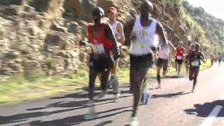 La Course Eiffage du Viaudc de Millau 2012wmv [upl. by Nnovahs]