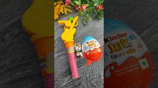 Gitaar Jems pink with panada candy in Kinderjoy Box shorts viralvideo gems [upl. by Tlaw]