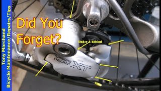 Overlooked Bike Maintenance Tips Lubricate Pivot Points [upl. by Atsirak]