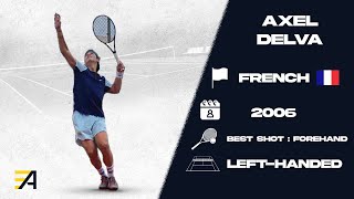 College Tennis recruiting video  Axel Delva  Spring 2025 [upl. by Essej]