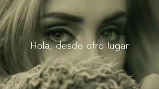 Hello  Adele Traducida al Español [upl. by Latsyrhk256]