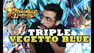 Triple Vegetto Blue 🤔  Dragon Ball Legends 🐲 [upl. by Hachmann183]