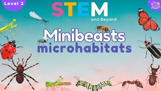 Minibeasts Microhabitats  Science For Kids  STEM Home learning [upl. by Aneet]