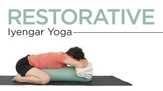 Iyengar YogaRestorative [upl. by Olenka]