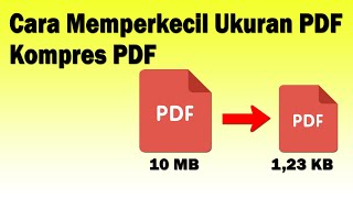 Cara Perkecil Ukuran PDF  Kompres PDF [upl. by Algernon]