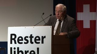 Christoph Blocher vedette populiste de la politique suisse [upl. by Finnegan]