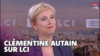 Clémentine Autain dans la matinale LCI [upl. by Urbanna]