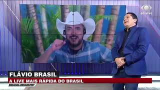 BRASIL URGENTE BAHIA  UZIEL BUENO ENTREVISTA FLAVIO BRASIL  11062020 [upl. by Otrebtuc]