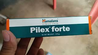 Himalaya Pilex Forte Ointment in Hindi की जानकारी लाभ फायदे उपयोग [upl. by Theola]