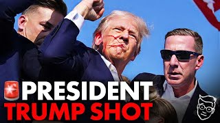 🚨Trump SURVIVES ASSASSINATION Attempt  Vote For The Man Willing to DIE for this Country 🇺🇸 [upl. by Tapes]