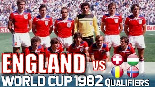 England World Cup 1982 All Qualification Matches Highlights  Road to Spain [upl. by Alah]