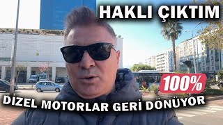 Dizel motorlar geri mi dönüyorSıfır benzinli araçlar satılmıyor ELEKTRİKLİ ARAÇLARDA SON DURUM NE [upl. by Brittan599]