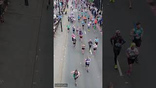 2024 London Marathon Near Monument London England Shorts 27 travel [upl. by Egroej533]