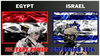 Egypt vs Israel  2024  military power comparison [upl. by Cut]