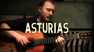 Isaac Albéniz  Asturias TAB in descr [upl. by Ayetal]